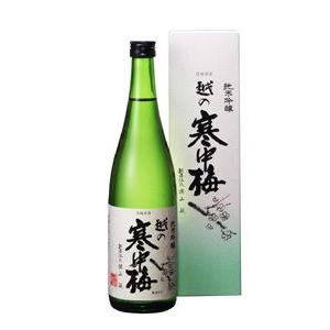 新潟銘醸(株)　越の寒中梅　純米吟醸  720ml e283　新潟