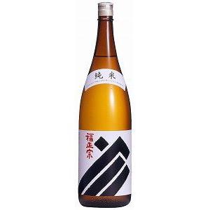 福光屋　福正宗 黒ラベル 純米 1800ml×6本 e169　お届けまで14日ほどかかります