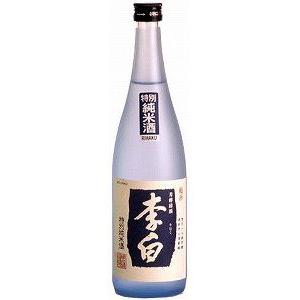 李白酒造　李白 特別純米酒 720ml/12本 e162　届けまで30日ほどかかります