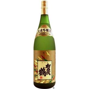 賀茂鶴酒造　賀茂鶴　純米吟醸酒 1800ml 　箱無し　お届けまで7日ほどかかります