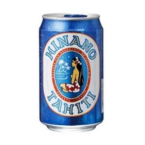 TAHITI beer　ヒナノ　ビール缶　330ml／24.mhn　タヒチ　　お届けまで10日ほどか...