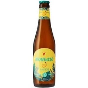 Belgium 　ベルギー　 モンゴゾ バナナ瓶　330ml/24本hir Mongozo Bana...