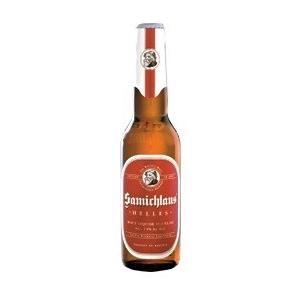 代引き不可商品　Austria beer オーストリア サミクラウス ヘル　瓶　330ml/24本hir Samichlaus Hell　お届けまで14日ほどかかります｜akisa