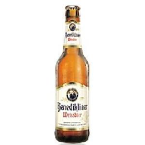 Germany　ドイツビール  ベネディクティナー　330ml/24ik　　Benediktiner Weissbier　ケース重量：約15.7kg｜akisa