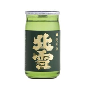北雪酒造　清酒　純米酒　カップ　180ml/40本.e　お届けまで20日ほどかかる場合がございます