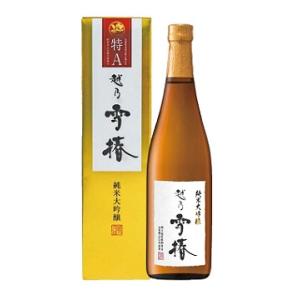 越乃雪椿　純米大吟醸　特A山田錦  720ml/6本e  お届けまで20日ほどかかります