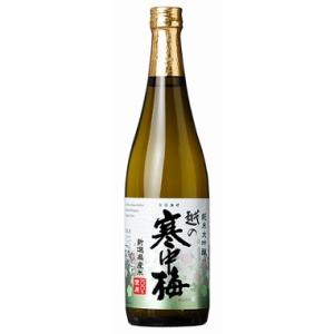 新潟銘醸 越の寒中梅　新潟県産米　純米大吟醸 720ml /12本.e お届けまで25日ほどかかります