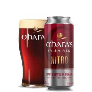 Ireland　beer　アイルランド　ビール　オハラズ アイリッシュレッドエール　ナイトロ 缶　440ml/24本ｋｎ｜akisa