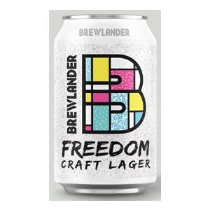 BREWLANDER　FREEDOM LAGER　フリーダム　ラガー　340ml／24本.ms