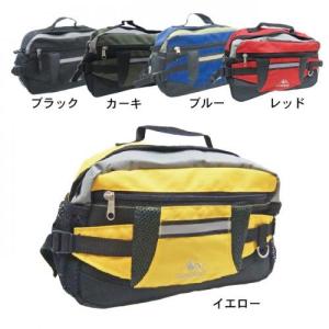メール便 送料無料 ヒップバッグ 7176 / 宅配便は別途送料加算 / 男女兼用 アウトドア お出かけ ウエストポーチ ウエストバッグ ボディバッグ /bag/cp