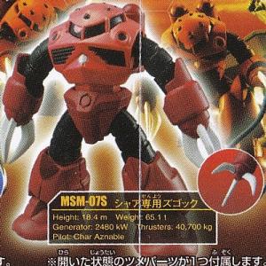 シャア専用ズゴック [ガシャポン HGシリーズ HMSセレクション 2] バンダイ [中古]