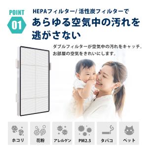 アトモスフィア 空気清浄機 S 交換用フィルタ...の詳細画像4