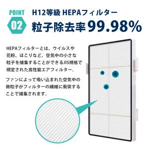 アトモスフィア 空気清浄機 S 交換用フィルタ...の詳細画像5