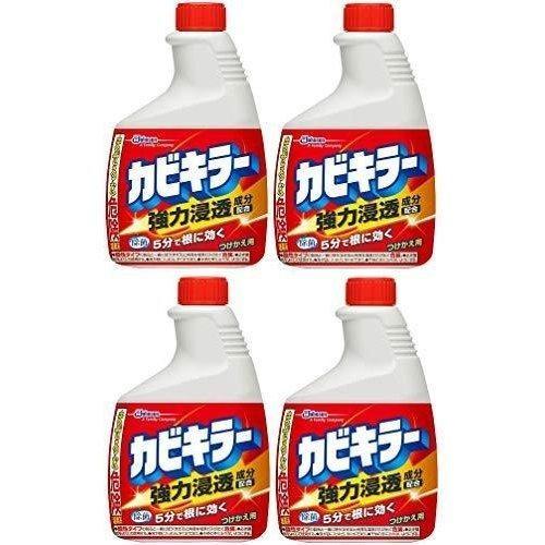 カビキラー まとめ買い つけかえ 400ml 4個 付け替え 付替 詰め替え 送料無料