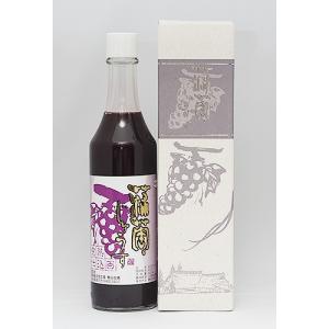 亀谷食品加工所 秋田キャンベル葡萄（ぶどう）ジュースストレート　600ml｜akita-bussan