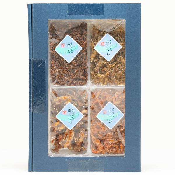 安田のつくだ煮 八郎潟のつくだ煮 4種 F10-4