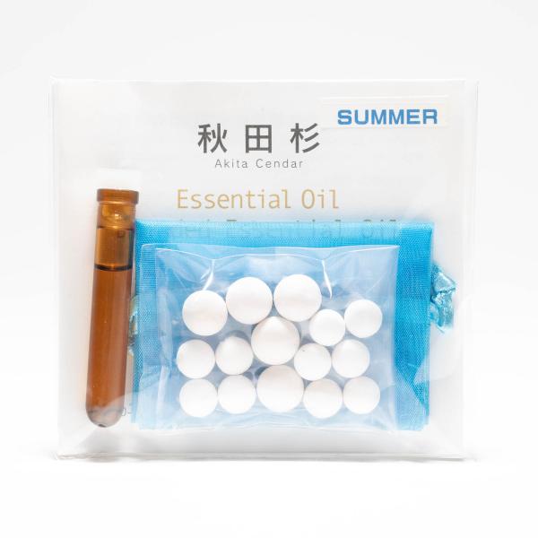 アトリエアンダンテ　秋田杉葉エッセンシャルオイル「サマー」　トライアルセット1ml