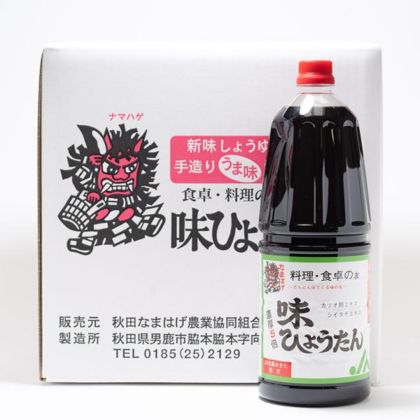 秋田なまはげ農協　つゆ（希釈用）味ひょうたん　1800ml×6本