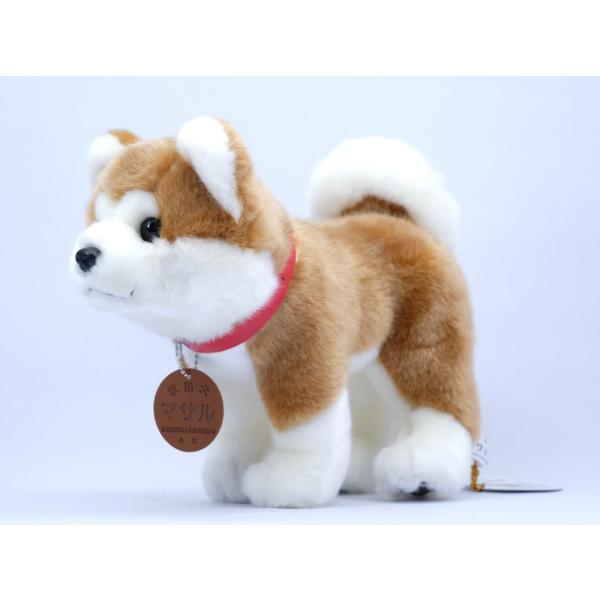 公益社団法人秋田犬保存会　秋田犬マサルぬいぐるみ　立ちMサイズ