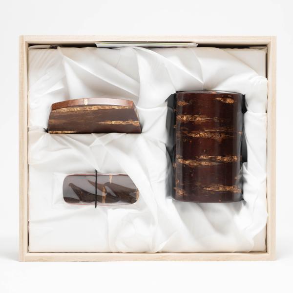 藤木伝四郎商店　茶の間セット（桐箱入）