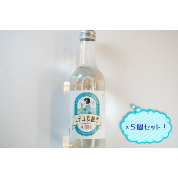 ギフト　あきた三郷づくり　ニテコ炭酸水　5個セット