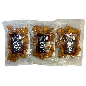 送料無料メール便でお届けします稲庭うどん職人がつくる かりんとう くろかり殿 ６０ｇ×３袋セット