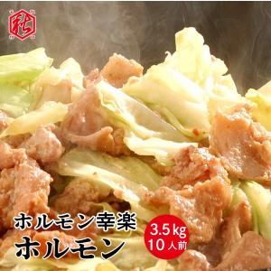ホルモン幸楽 ホルモン 3.5kg 約10人前 冷凍 鹿角名物 焼肉 バーベキュー お中元 お歳暮 ギフト プレゼント 贈答
