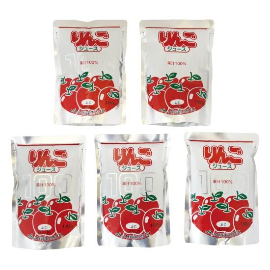 ネコポス ＪＡ秋田ふるさと 無添加100％りんごジュース５個入 引っ越し 挨拶