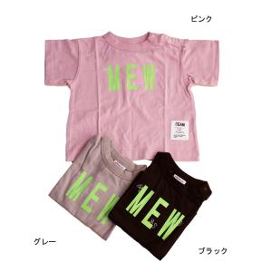 半袖Tシャツ MEW LIGHT 子供服 男の子 女の子 オフィシャルチーム OFFICIAL TEAM 90cm メール便OK NS47