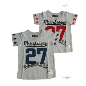 半袖Tシャツ 27 BASE BALL 子供服 男の子 ヴィクトリーオブアルファ 100cm メール便OK TS14