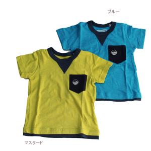 半袖Tシャツ ポケット 子供服 男の子 ヴィクトリーオブアルファ メール便OK TS5