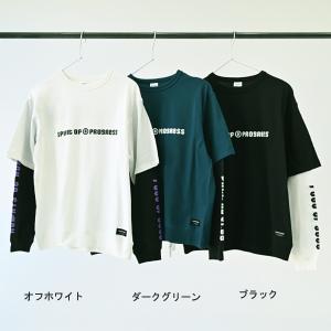 ロングTシャツ ロゴ　レイヤード 長袖 キッズ  ジュニア 子供服 男の子 女の子 ジーンズベー jeans-b 120cm 80%OFF メール便OK BW52