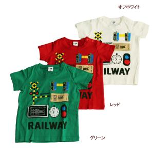 半袖Ｔシャツ 鉄道 子供服 男の子 チークルーム CHEEK ROOM 80cm 70%OFF メール便OK BS80