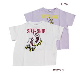 半袖Tシャツ ROLLER SKATE 子供服 男の子 女の子 ジーンズベーセカンド 100cm メール便OK BS97｜akitaoutlet