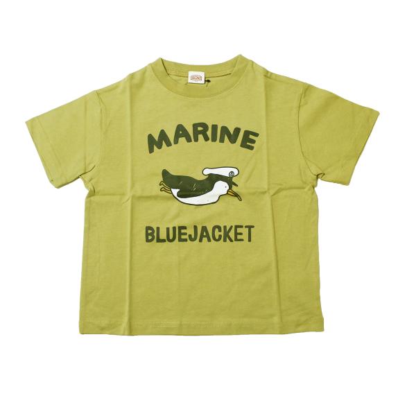 半袖Tシャツ MARINE キッズ ジュニア 子供服 男の子 女の子 ジーンズベーセカンド jean...