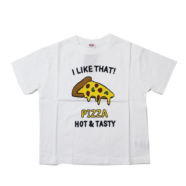 半袖Tシャツ I LIKE PIZZA キッズ 子供服 男の子 女の子 ジーンズベーセカンド jea...