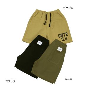 ショートパンツ ワーク ライトツイル 半ズボン キッズ 子供服 男の子 女の子 ボトムス ジェネレーター GENERATOR Mサイズ Lサイズ 60%OFF メール便OK GS28｜akitaoutlet