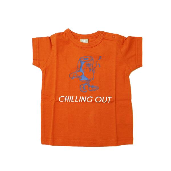 半袖Tシャツ CHILLING プリント 子供服 男の子 女の子 DILASH ディラッシュ 110...