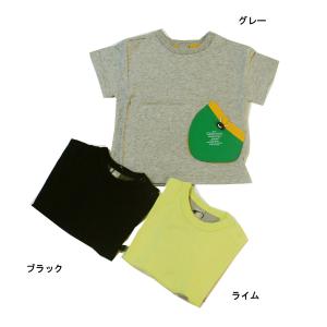 半袖Tシャツ 変形ポケット付き 子供服 男の子 女の子 DILASH ディラッシュ 100cm 110cm メール便OK DS2｜akitaoutlet