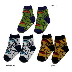 完全閉店セール アンクルソックス 乗り物柄 アン...の商品画像