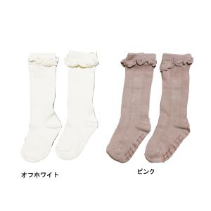 ハイソックス フリル 子供用靴下 女の子 アンパサンド ampersand 10-12cm 13-15cm 16-18cm メール便OK K46｜akitaoutlet