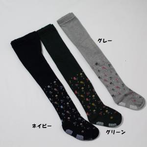 タイツ 小花柄 セラフ 子供服 女の子 Seraph 80-90cm 90-100cm
