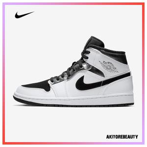 NIKE ナイキ エアジョーダン 1 Air Jordan 1 Mid 'White Silver' 554724-121 スニーカー