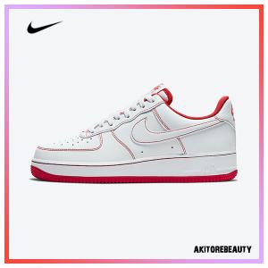 NIKE Air Force 1 '07 'Contrast Stitch - White University Red' ナイキ エアフォース 1 CV1724-100 スニーカー