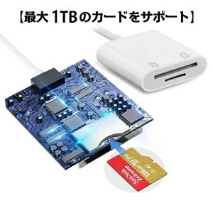 SDカードリーダー 2in1 iphone マ...の詳細画像3