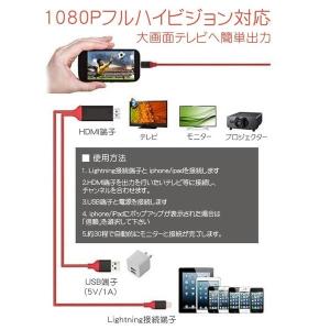 HDMI 変換アダプタ iPhone テレビ接...の詳細画像2