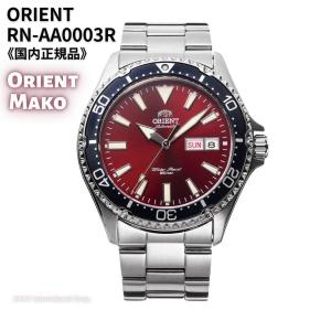 ORIENT マコ 自動巻き 手巻き付き　レッド ORIENT オリエント 腕時計 ブランド メンズ 自動巻き 機械式