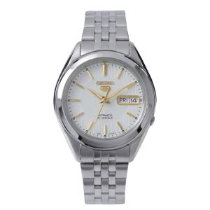 セイコー SEIKO 5 腕時計 海外モデル 自動巻き ホワイト文字盤 SNKL17K1 メンズ [逆輸入品] メンズウォッチの商品画像