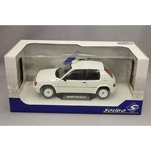 ソリド 1/18 プジョー 205 ラリー 1.9L Mk.I 1988 ホワイト - 最安値