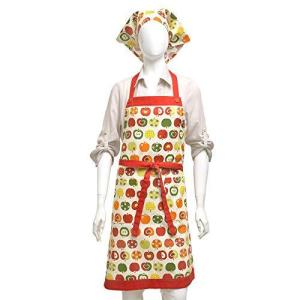 エプロン腰ひもタイプ パパママ用 ツートーン おしゃれリンゴのひみつ アイボリー エプロン 子供 おしゃれ 三角巾セット N Colorful Candy Style 通販 Yahoo ショッピング